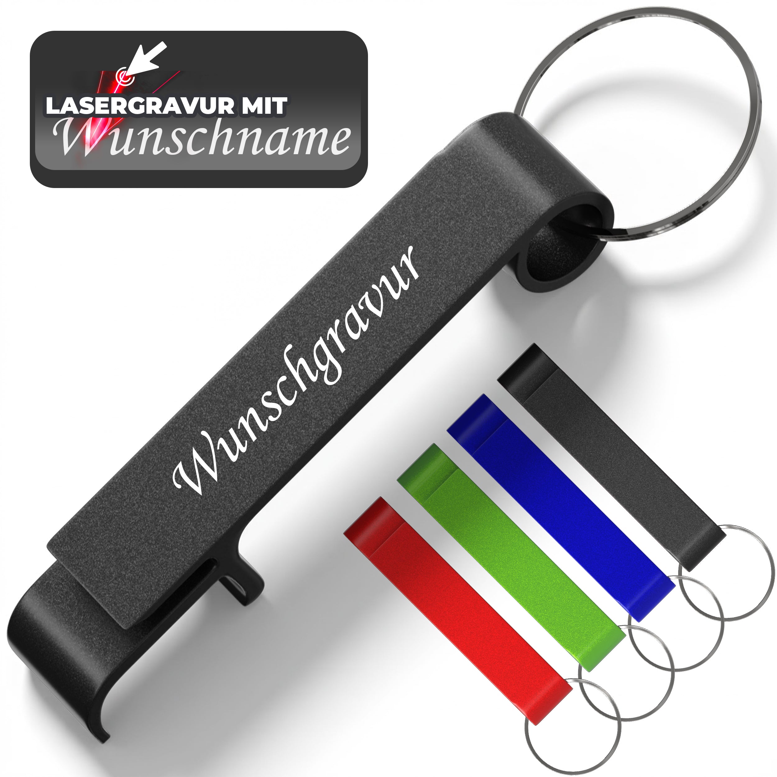 Flaschenöffner mit Gravur
